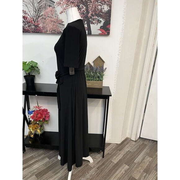 msk fit and flare dress La Femme 33398 Prom Dress - Black